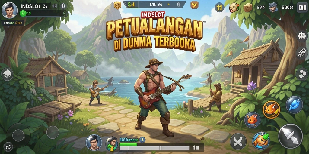 Tampilan gameplay <strong>INDSLOT</strong> yang memukau di dunia terbuka.