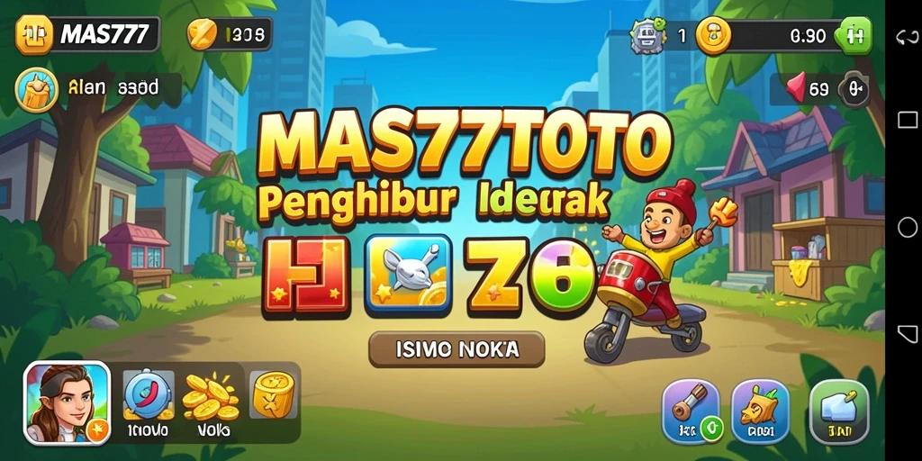 Tampilan gameplay menarik saat bermain MAS77TOTO.