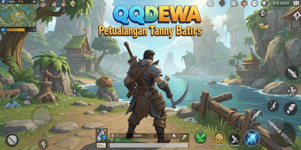 Tampilan impresif gameplay dunia terbuka QQDEWA.