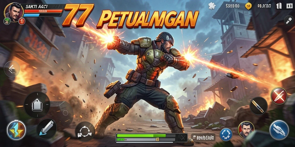 Tampilan gameplay SAKTI77 yang menarik dan penuh aksi.