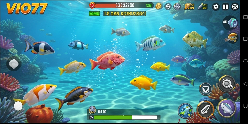 Gameplay seru menembak ikan di VIO77 dengan grafis menarik.