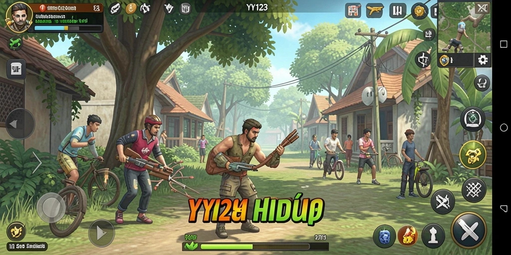 Tampilan gameplay YY123 yang interaktif dan menarik.